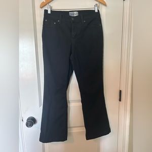 Levi’s Signature At-Waist black Size 8 Black Boot Cut Jeans